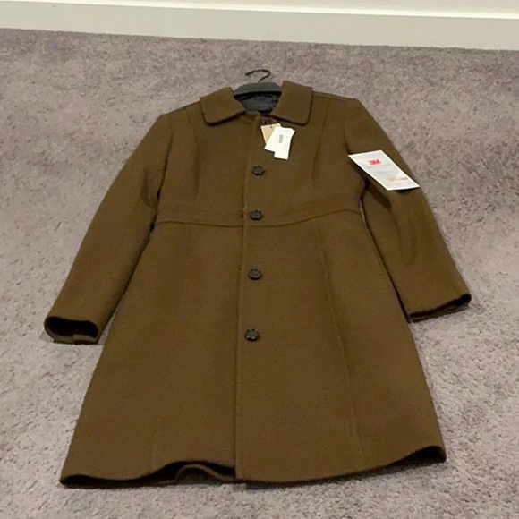 Stylish Brown Kids Coat - Picture 1 of 5